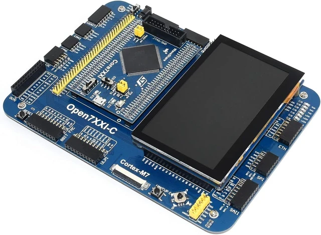 Alt view image 5 of 7 - Waveshre 4.3inch Capacitive Touch LCD Multicolor Graphic Display with 800x480 Pixels Display 16,777,216 Colors via the 24-bit RGB Interface Support 5-points Capacitive Touch Control via I2C Interface.