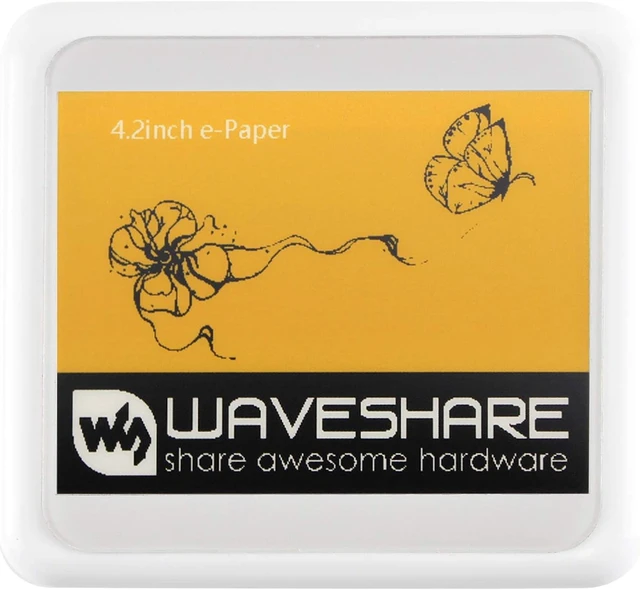 Alt view image 5 of 7 - Waveshare 4.2inch e-Paper Raw Panel Protection Case ABS Plastic and Better Strength.