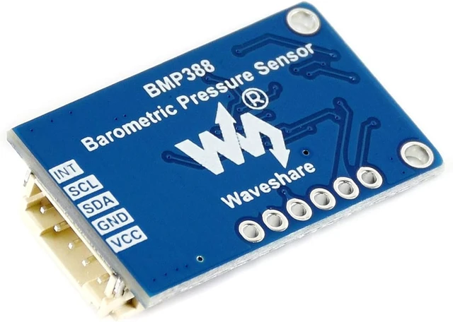 Alt view image 3 of 7 - BMP388 High Precision Barometric Pressure Sensor, Compatible with Raspberry Pi 5/4B/3B/Zero/Zero W/Zero 2W/Pico/Pico W/Pico WH, Altitude/Barometric Pressure/Temperature Measuring, I2C/SPI Interface