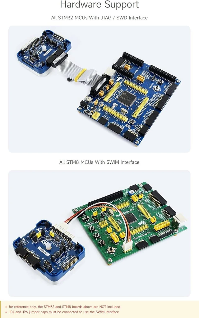 Alt view image 5 of 7 - Waveshare STLINK-V3SET Modular in-Circuit Debugger Programmer for STM8 STM32 USB JTAG