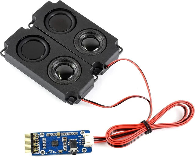 Alt view image 3 of 7 - Waveshare WM8960 Stereo CODEC Audio Module Low Power Supports Stereo Encoding Decoding Sound Recording Directly Drive Speakers to Play Music