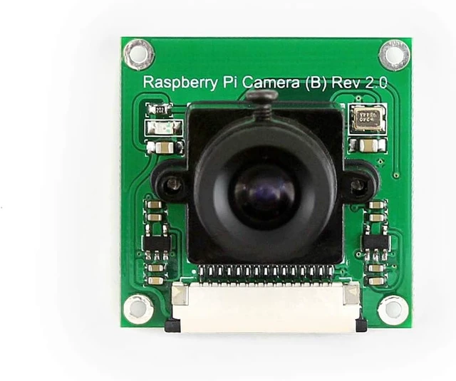 Alt view image 3 of 5 - waveshare Camera Module Kit Compatible with All Version of Raspberry Pi 5 Megapixel OV5647 Sensor Adjustable-Focus 2592X1944 Resolution