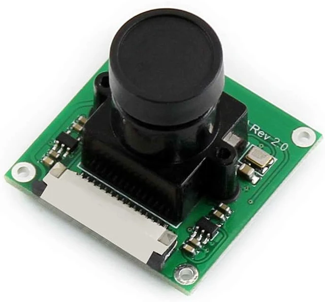 Alt view image 2 of 5 - waveshare Camera Module Kit Compatible with All Version of Raspberry Pi 5 Megapixel OV5647 Sensor Adjustable-Focus 2592X1944 Resolution