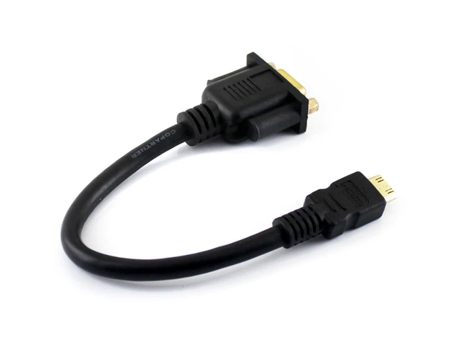 Alt view image 2 of 4 - Waveshare Mini HDMI Male to VGA Female Cable Audio Output Interface Only for use with 7inch HDMI LCD (H) 10.1inch HDMI LCD (D) and 13.3inch HDMI LCD (H)