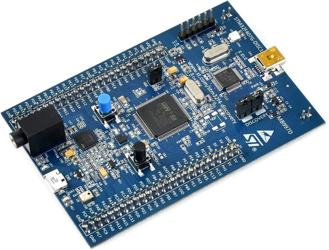 Alt view image 5 of 7 - Waveshare STM32F4DISCOVERY STM32 Discovery Kit for STM32 F4 series7 32-bit ARM Cortex-M4F Core 1 MB Flash 192 KB RAM STM32F4 Discovery Board