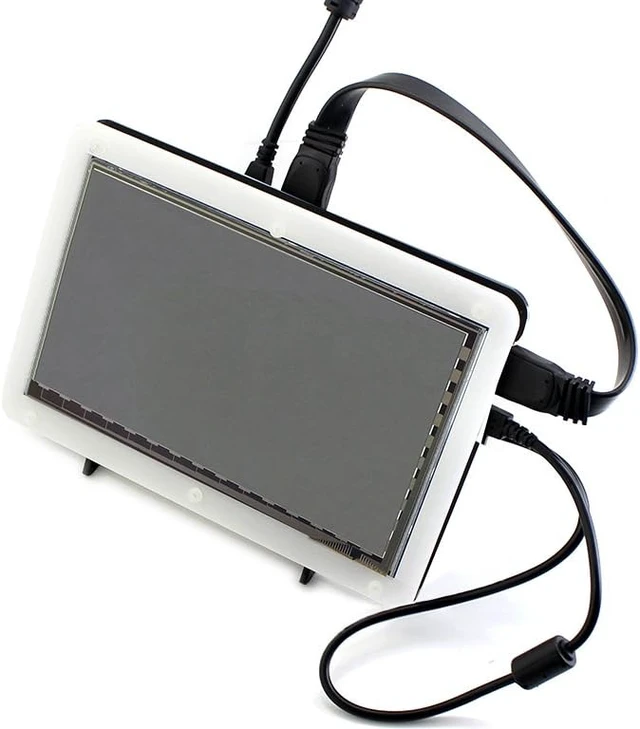 Alt view image 2 of 5 - waveshare Bicolor Case/Cover for 7inch Capacitive Touch Screen HDMI Interface LCD Combines Raspberry Pi 7inch LCD and Pi to an All-in-one Device for use with: 7inch HDMI LCD (B)/ (C)