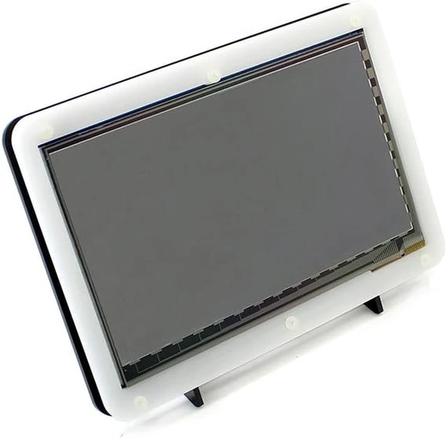 Alt view image 3 of 5 - waveshare Bicolor Case/Cover for 7inch Capacitive Touch Screen HDMI Interface LCD Combines Raspberry Pi 7inch LCD and Pi to an All-in-one Device for use with: 7inch HDMI LCD (B)/ (C)