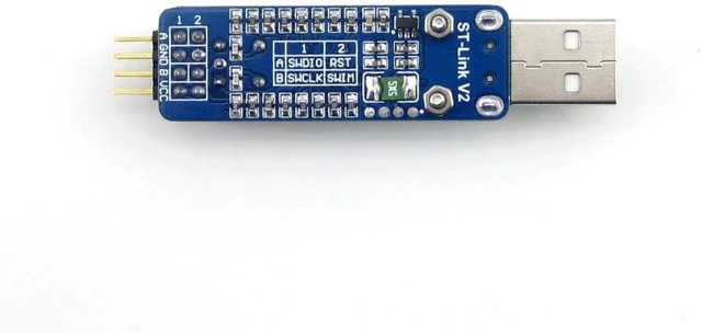 Alt view image 3 of 3 - Waveshare Mini ST-Link/V2 ST-Link in-Circuit Debugger Programmer Emulator Downloader for STM8 and STM32 Low Cost Solution USB Interface