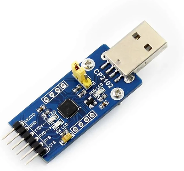 Alt view image 2 of 6 - Waveshare USB UART Board (Type A) Single-Chip USB to UART Data Transfer Convertor Module Development Board Supports Mac, Linux, Android, Wince, Windows 7/8/8.1/10/11...