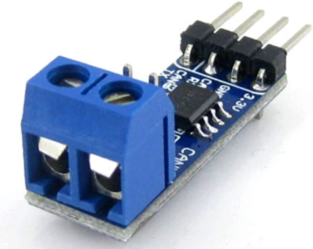 Alt view image 4 of 7 - Waveshare SN65HVD230 CAN Board Connecting MCUs to CAN Network Features ESD Protection Communication Evaluation Development Board 3.3V