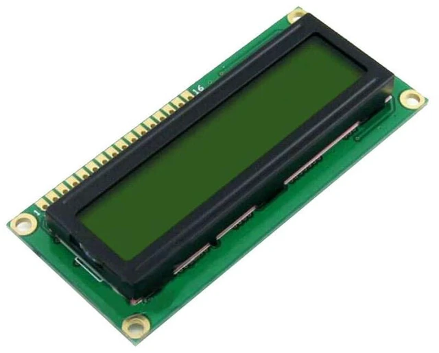 Alt view image 2 of 2 - Waveshare LCD1602 (3.3V Yellow Backlight) 16 Characters * 2 Lines 1602 LCD LCM Display Module TN/STN Black Character