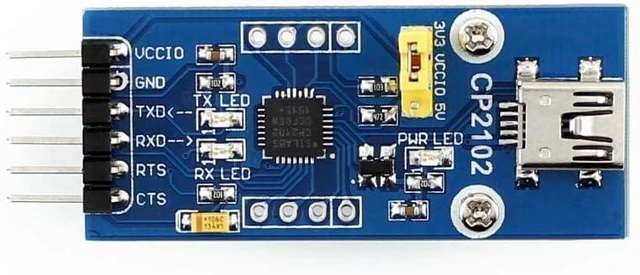 Main image of Waveshare USB UART Board (mini) Data Transfer Convertor Communication Module Development Board Supports Mac, Linux, Android, Wince, Windows 7/8/8.1/10/11...