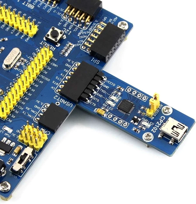 Alt view image 4 of 6 - Waveshare USB UART Board (mini) Data Transfer Convertor Communication Module Development Board Supports Mac, Linux, Android, Wince, Windows 7/8/8.1/10/11...