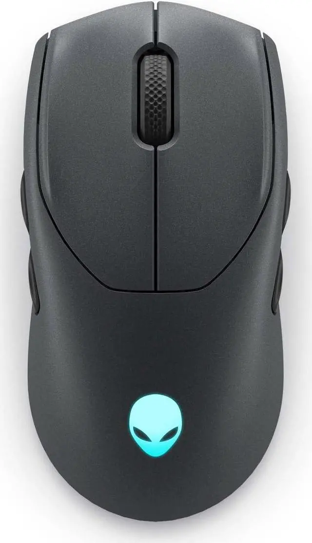 Main image of Alienware AW720M Tri-Mode Wireless Gaming Mouse - 2.4GHz Wireless, Bluetooth 5.1, 26,000 DPI, 8-Fully Programmable Buttons, Magnetic Snap Charging Adapter USB-A to USB-C Cable - Dark Side of The Moon