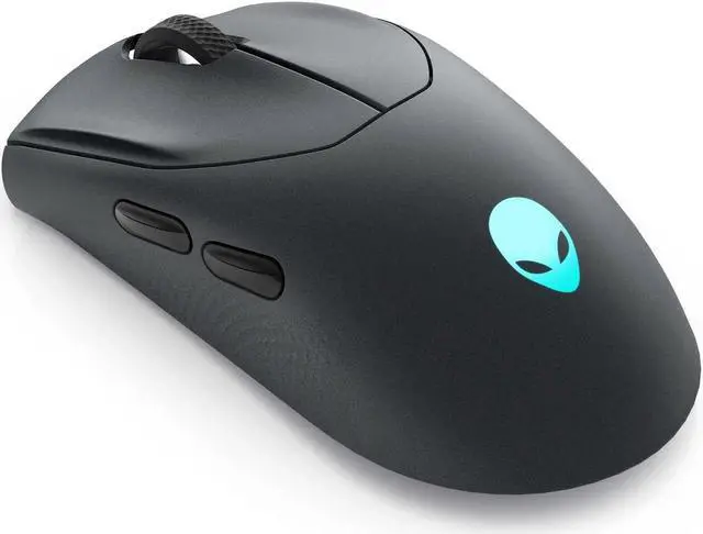 Alt view image 5 of 6 - Alienware AW720M Tri-Mode Wireless Gaming Mouse - 2.4GHz Wireless, Bluetooth 5.1, 26,000 DPI, 8-Fully Programmable Buttons, Magnetic Snap Charging Adapter USB-A to USB-C Cable - Dark Side of The Moon