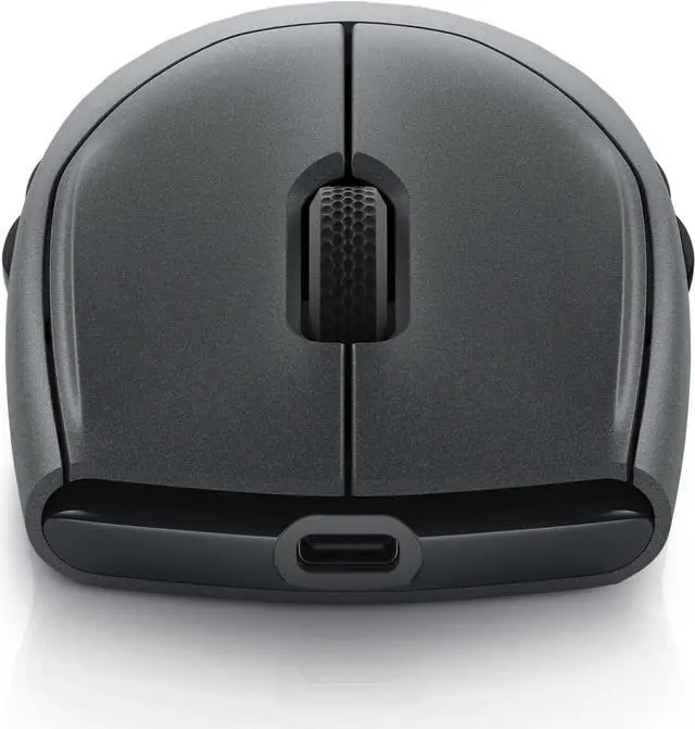 Alt view image 3 of 6 - Alienware AW720M Tri-Mode Wireless Gaming Mouse - 2.4GHz Wireless, Bluetooth 5.1, 26,000 DPI, 8-Fully Programmable Buttons, Magnetic Snap Charging Adapter USB-A to USB-C Cable - Dark Side of The Moon