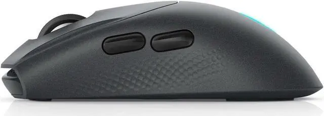 Alt view image 4 of 6 - Alienware AW720M Tri-Mode Wireless Gaming Mouse - 2.4GHz Wireless, Bluetooth 5.1, 26,000 DPI, 8-Fully Programmable Buttons, Magnetic Snap Charging Adapter USB-A to USB-C Cable - Dark Side of The Moon