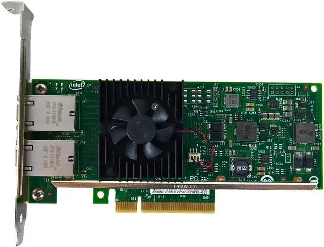 Main image of K7H46 0K7H46 X540-T2 DELL CONVERGED DUAL PORT NETWORK ADAPTER W/ BOTH BRACKET