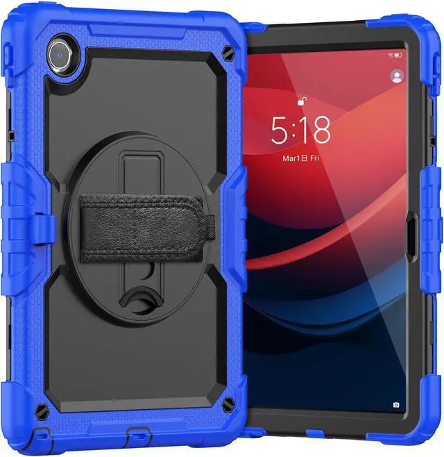 Main image of Protective Case for  Tab M11 (2023) TB-330FU /  Pad 2024 11inch (Model:TB-331FC)  Shockproof Rugged Slim Cover 11 Inch with Kickstand/Shoulder Strap- Blue