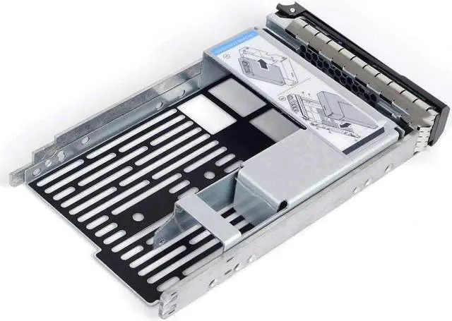 Alt view image 5 of 5 - 3.5 inch Hard Drive Tray Caddy with 2.5" HDD Adapter SSD SAS SATA Bracket Compatibility for PowerEdge Servers 13th Generation R230, R330, T330, R430, T430, 12th Generation R320, T320, R420