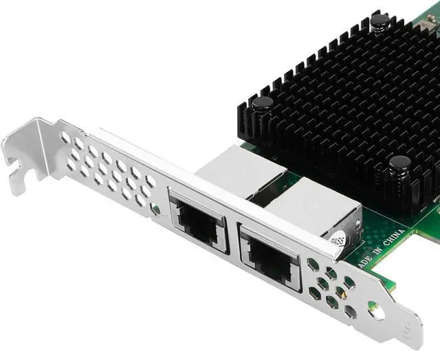 Alt view image 3 of 7 - 10Gb Ethernet Network Adapter X710-T2L, PCI Express v3.0 x 8-2 RJ45 Port(s) with In-tel X710-AT2 Controller, Compare to In-tel X710-T2L