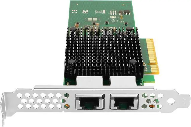 Alt view image 4 of 7 - 10Gb Ethernet Network Adapter X710-T2L, PCI Express v3.0 x 8-2 RJ45 Port(s) with In-tel X710-AT2 Controller, Compare to In-tel X710-T2L
