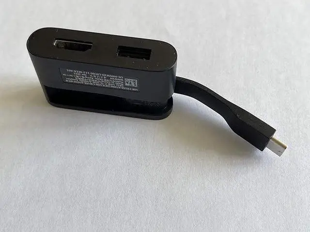 Alt view image 2 of 5 - DA20 USB Type-C To Hdmi Usb Type-A 4K 60Hz For Xps 15 9500 9510 Xps 17 9700 9710, Xps 13, Precision 5750, XPS 15-9500 Laptop XPS 17-9700 Laptop, Precision 5550 Mobile Workstation, Precision 5750