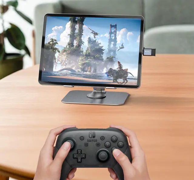 Alt view image 5 of 7 - CableCreation USB to USB C Adapter, USB 3.2 Gen 2 10Gbps, USB C Male to USB Female Adapter Compatible with iPhone 15 Pro/MacBook Pro/Air/iPad Pro,Thunderbolt 4/3 and More Type C Devices