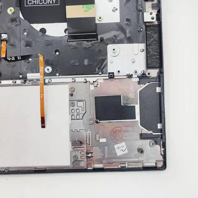Alt view image 4 of 7 - New Replacement for ZBOOK Firefly 14 G7 G8 Laptop Upper Case Palmrest Backlit Keyboard Assembly Part M07131-001 M36447-001 Gray