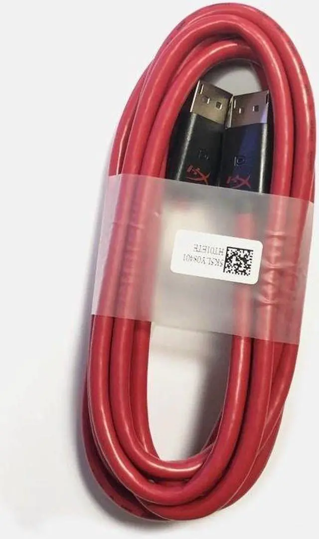 Main image of 8K DisplayPort Cable 1.4, DP Cable 10ft(8K@60Hz, 2K@240Hz, 4K@144Hz, 32.4Gbps), Display Port to Display Port Cable 1.4 (DP to DP Cable) Compatible for Gaming Laptop TV PC Computer Monitor-10FT Red