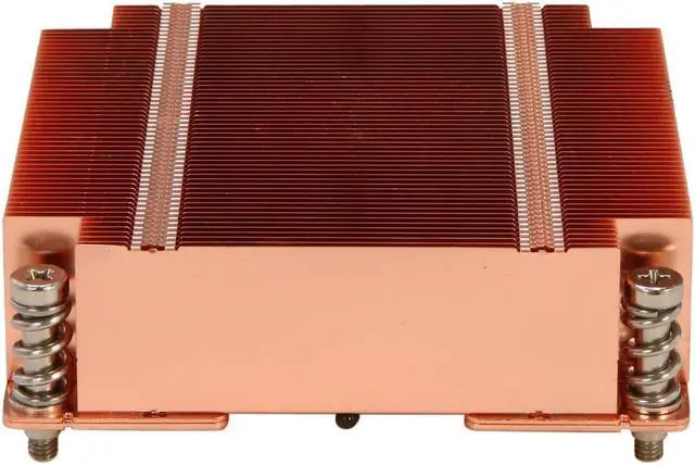 Alt view image 2 of 7 - Dynatron R15  Chamber Passive CPU Cooler with Copper Stacked fin - Socket 2011