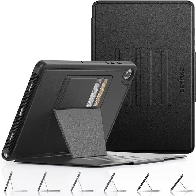 Main image of Case for  Galaxy Tab A9+ Plus 11'', Auto Sleep/Wake Case with Magnetic Multi-Angles Stand, Card Slot for Galaxy Tab A9+/ A9 Plus 11'' SM-X210/X216/X218, (Black)