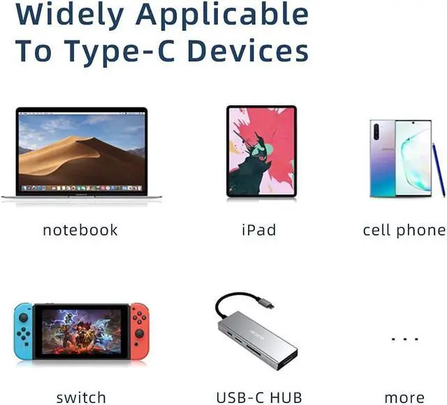 Alt view image 7 of 7 - USB C Magnetic Adapter 24Pins, Type C Magnetic Connector Support PD 100W USB3.1 Gen2x2 20Gbps Data Transfer 4K@60 Hz Video Output, Compatible with MacBook Pro/Air Type C Devices