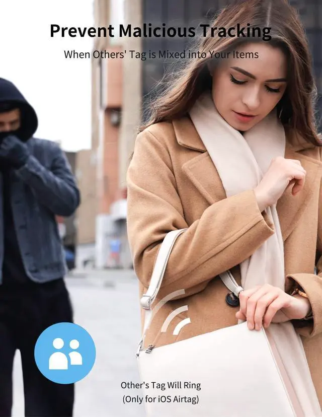 Alt view image 5 of 7 - MOMAX Key Finder, Tracker Tag, Works with Apple Find My (iOS Only), Key Tracker with APP,Sound Location, Key Locator Tracker for Luggage, Suitcase, Wallet, Pet, Kid