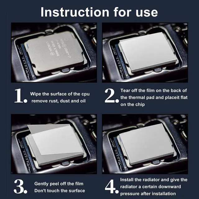 Alt view image 4 of 7 - Thermalright Thermal Pad 3mm 12.8 W/mK, 85x45x3.0mm, Non Conductive Heat Resistance, Odyssey Silicone Thermal Pads for PC PS5 PS4 Laptop Heatsink GPU/CPU/SSD/VRAM/LED Cooler
