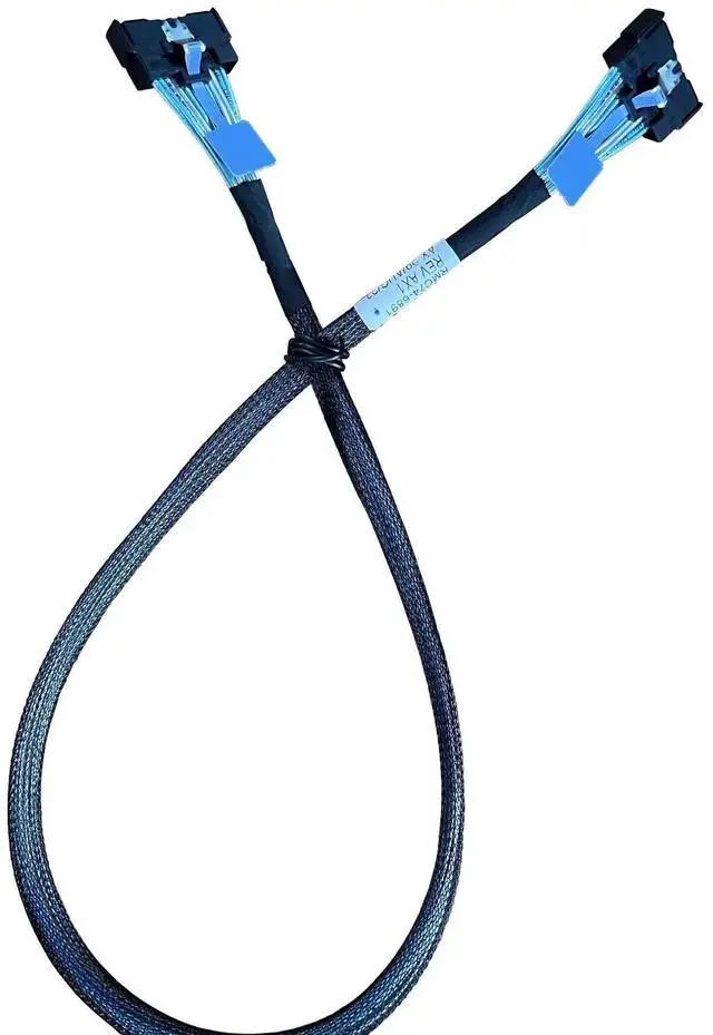 Alt view image 3 of 5 - MCIO x8 to MICO x8, SFF-TA-1016 74Pin to SFF-TA-1016 74Pin PCIe Gen5 Mini Cooledge IO Cable,80CM(CBL-MCIO-1232M5)