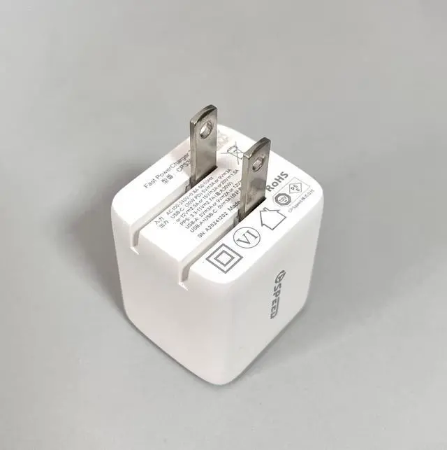 Alt view image 3 of 7 - Fast Wall Charger 20W 30W USB C Power Adapter PD 3.0 QC 3.0 Compact Charger Block for iPhone, Samsung, Android, iPad, AirPods Travel-Friendly & Safe (30W Type-A+C)