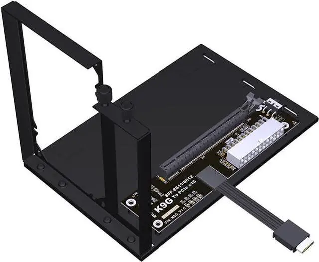 Alt view image 2 of 7 - ADT-K993G-BK7 PCIE 5.0 X4 / M.2 NVMe to OCuLink SFF-8611 External Dock Adapter Compatible with NUC STX ITX Motherboard Mini PC (K993G-BK7-R29Q-30cm)