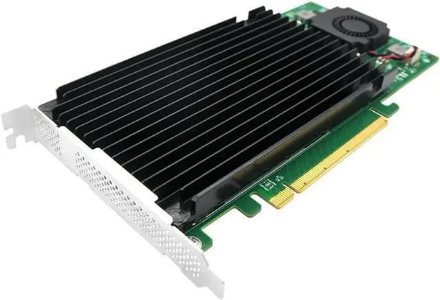 Alt view image 4 of 4 - Quad PCIe 3.0 x16 M.2 NVMe SSD Switch Controller Adapter with PLX 8747 PCI Express 3.0 x16 Switch to 4 Ports M.2 Adapter Card-LRNV9547-4I