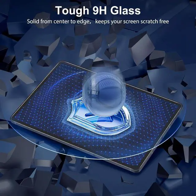 Alt view image 5 of 7 - 2 Pack Screen Protector for Sam-sung Galaxy Tab S11 Ultra/S10 Ultra/S9 Ultra/S8 Ultra 14.6 Inch, 9H Tempered Glass for Galaxy Tablet S11 Ultra, Anti-Scratch/Case Friendly