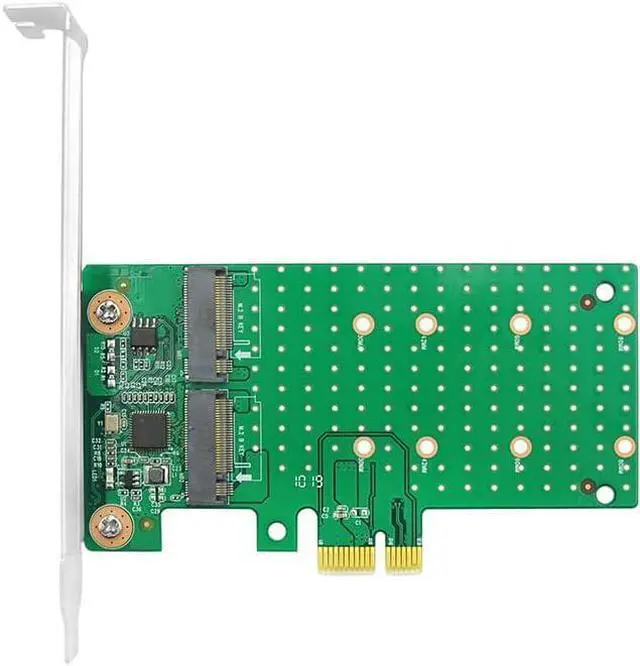 Main image of 6Gb PCIe x1 to 2-Port M.2 Card