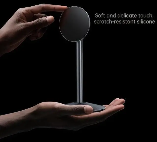 Alt view image 2 of 7 - Boneruy T18 Premium Aluminum Alloy Phone Holder with Adjustable 45° Viewing Angle