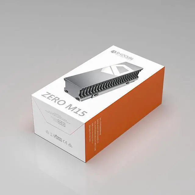 Alt view image 7 of 7 - ID-COOLING ZEROM15 m.2 All Aluminum NVMe Hard Disk M2 Solid State Fans & Cooling Thermal Conductivity for Computer Application PC