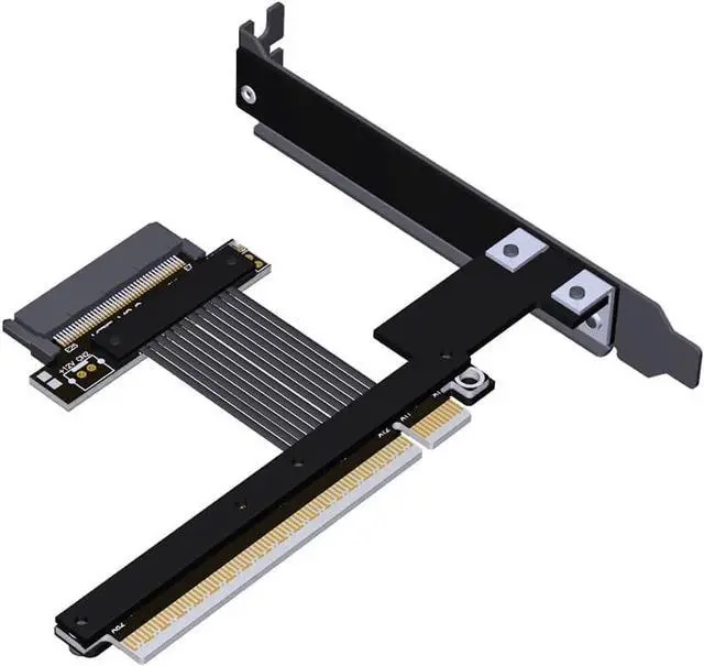 Main image of ADT-K37SF PCIe 5.0 x16 to SFF-8639 U.2 SSD Adapter Cable 128Gbps High-Speed Lossless Flex Extension Cable Compatible with U.2 NVMe SSD (15CM,K37SF-F2)