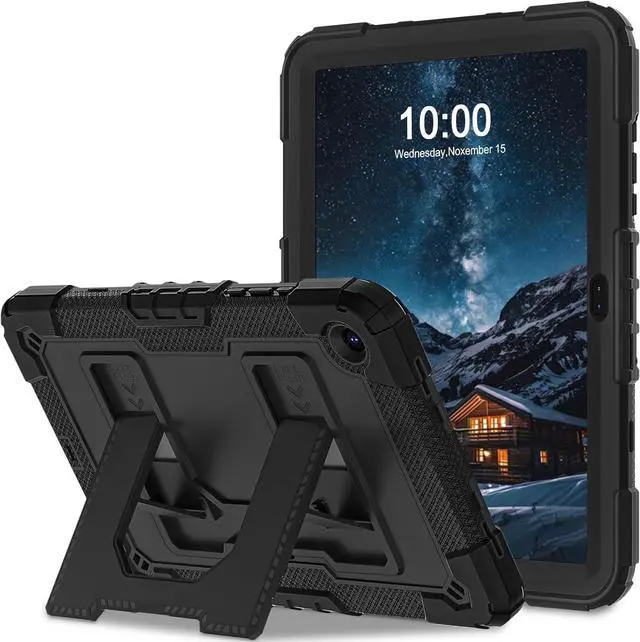 Main image of for Galaxy Tab A11 Plus Case Sam-sung Galaxy Tab A11+/A9+ 11-Inch, Heavy Duty Military Grade Shockproof Cover for Sam-sung Galaxy Tab A11/A9 Plus Cases,Black