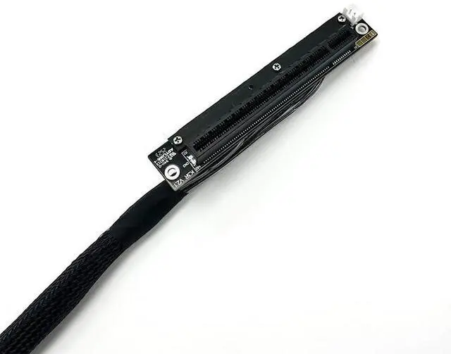 Alt view image 3 of 5 - JMT ADT-K33U PCIe 5.0 x16 Dual Reverse Cable 512Gbps High Speed Compatible with RTX50 RX90xx Series Graphics Card (40CM,K33UF-TR)