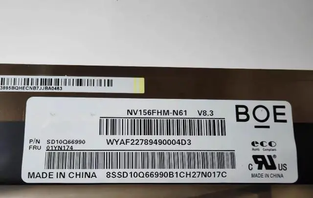 Alt view image 4 of 7 - BOE NV156FHM-N61 V8.2 Screen Display LCD Panel 15.6" | Compatible with BOE NV156FHM-N61 V8.2 15.6" 1920X1080 30 Pin 60hz LCD Non-Touch Screen Panel