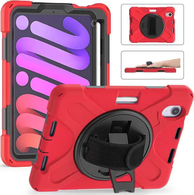 Main image of Shockproof Case for iPad mini 7 (A17 Pro) 2024/ Mini6 2022, Black Res