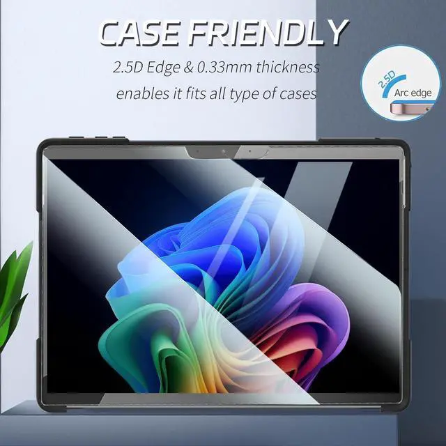Alt view image 5 of 7 - Anti Blue Light Tempered Glass for Surface Pro 12 (2025)