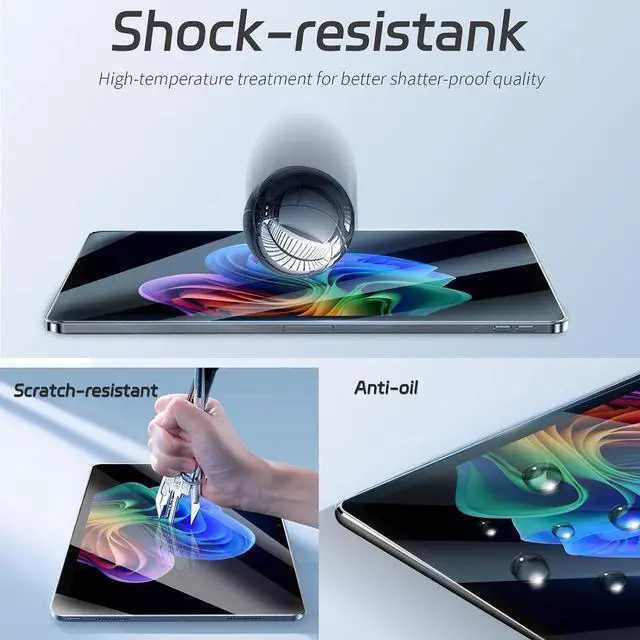 Alt view image 7 of 7 - Anti Blue Light Tempered Glass for Surface Pro 12 (2025)